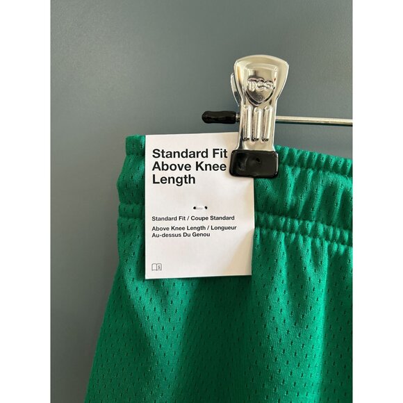 NWT Nike Mens Medium Nike Club Flow Mesh Shorts - Mens Green/White MSRP $55 - Picture 4 of 7